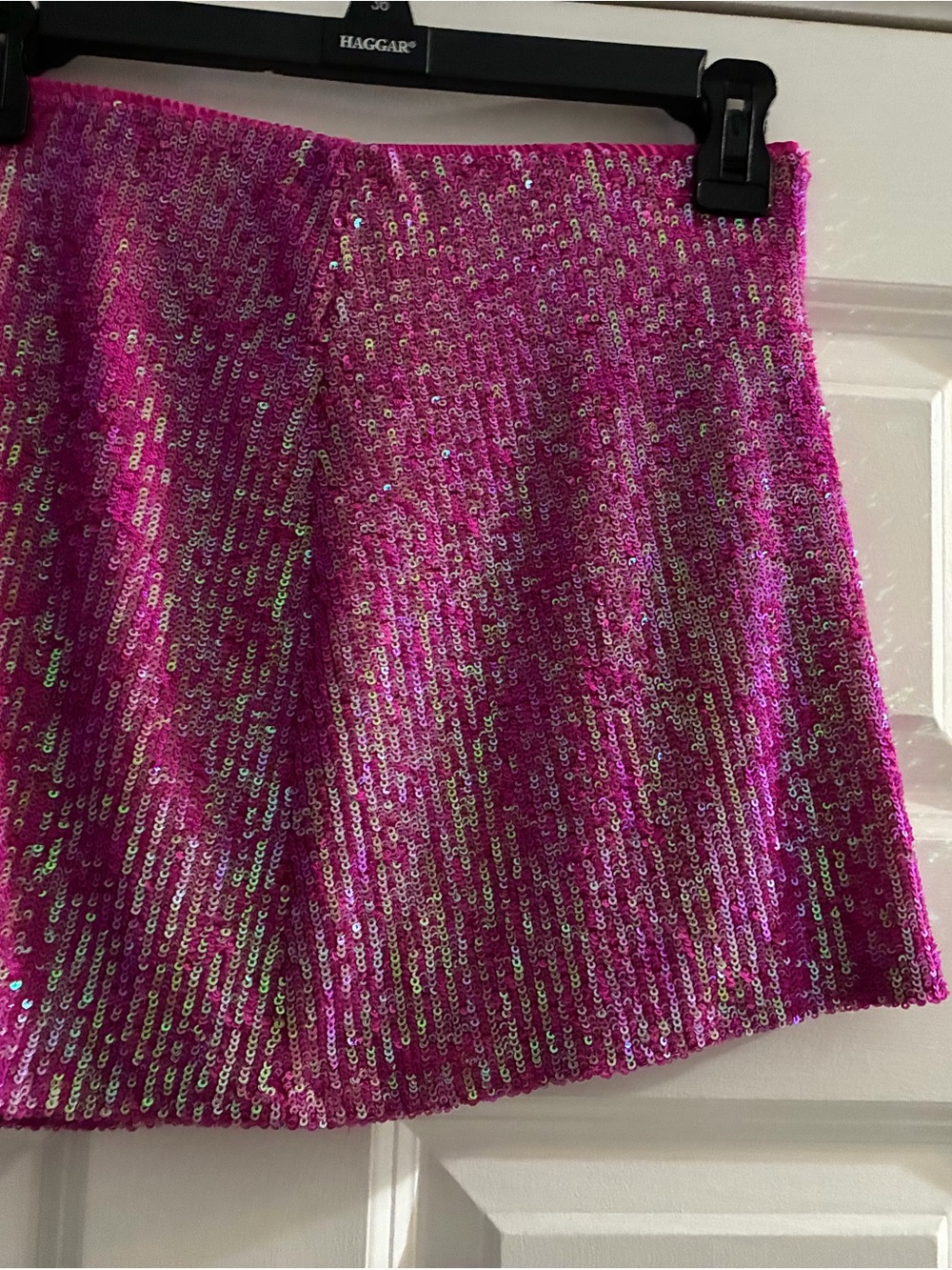 Show Me Your MuMu Hot Pink Sequin Mini Skirt